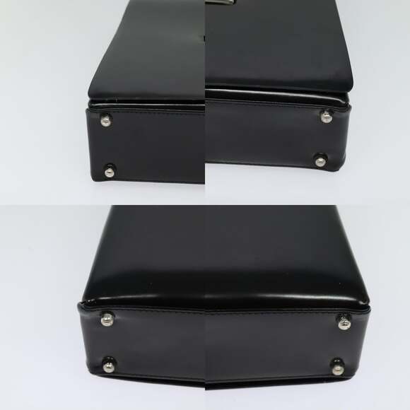 GUCCI Shoulder Bag Enamel Black 001 2113 001 2113 - Picture 10 of 12